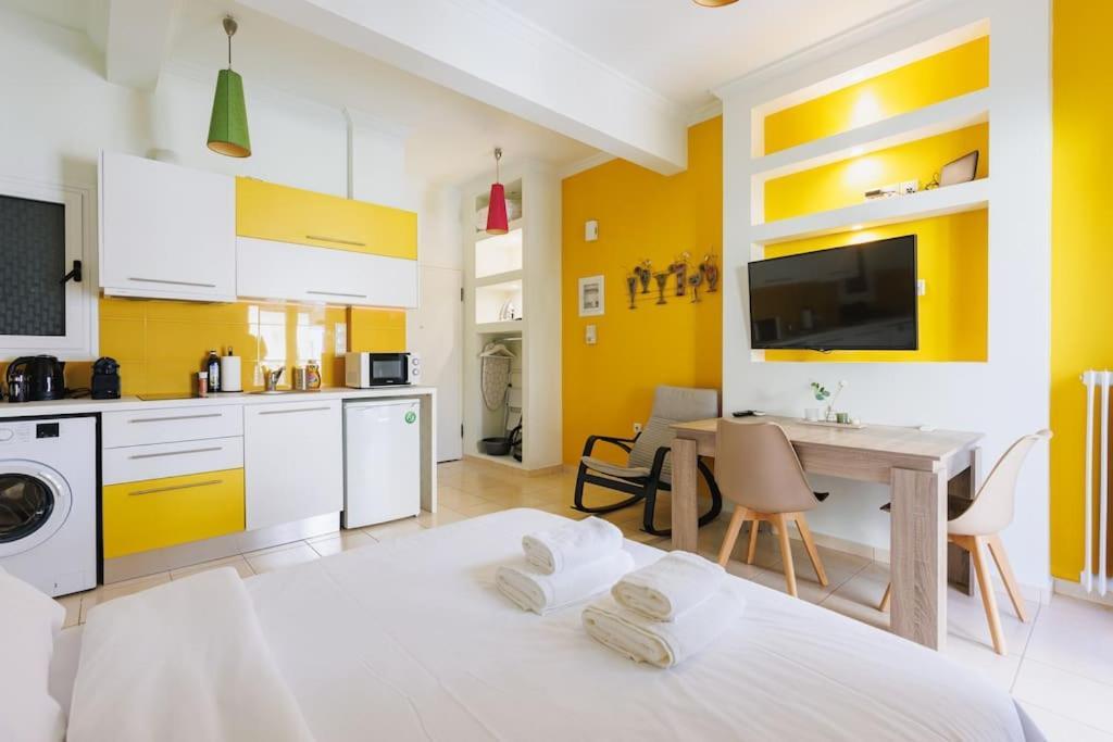 Relaxing Studio In Athens City Center Экстерьер фото