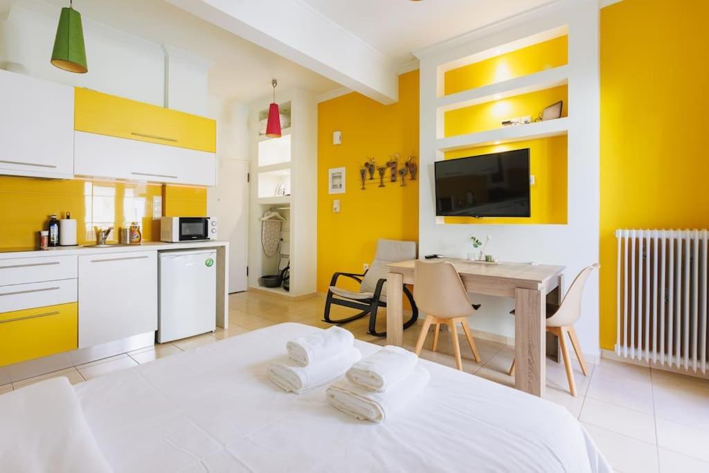 Relaxing Studio In Athens City Center Экстерьер фото