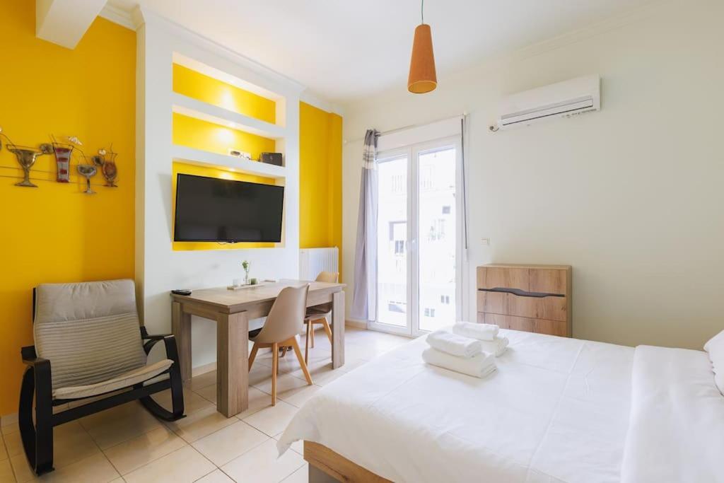 Relaxing Studio In Athens City Center Экстерьер фото
